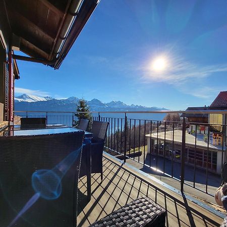 Chalet Lilo 4 Zimmer Big View Beatenberg Buitenkant foto