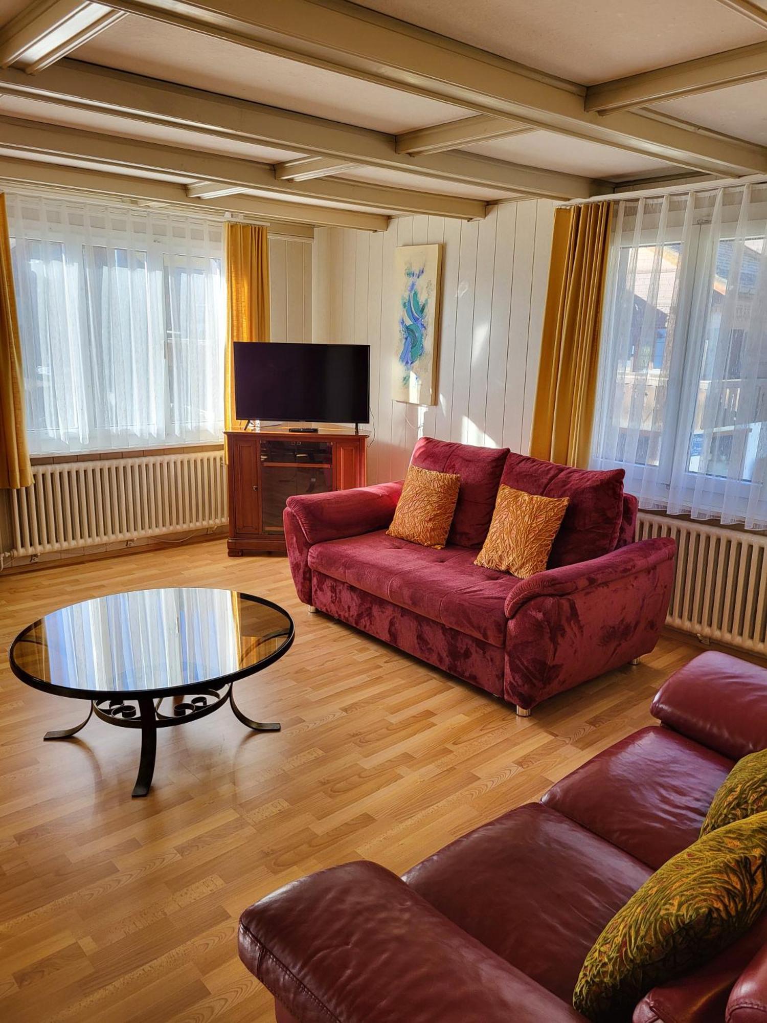 Chalet Lilo 4 Zimmer Big View Beatenberg Buitenkant foto