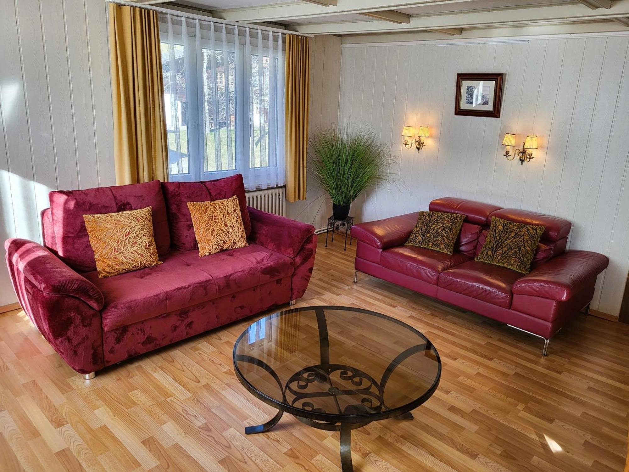 Chalet Lilo 4 Zimmer Big View Beatenberg Buitenkant foto