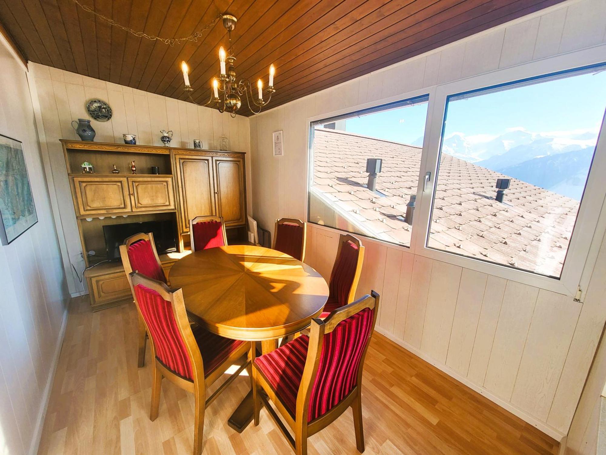 Chalet Lilo 4 Zimmer Big View Beatenberg Buitenkant foto